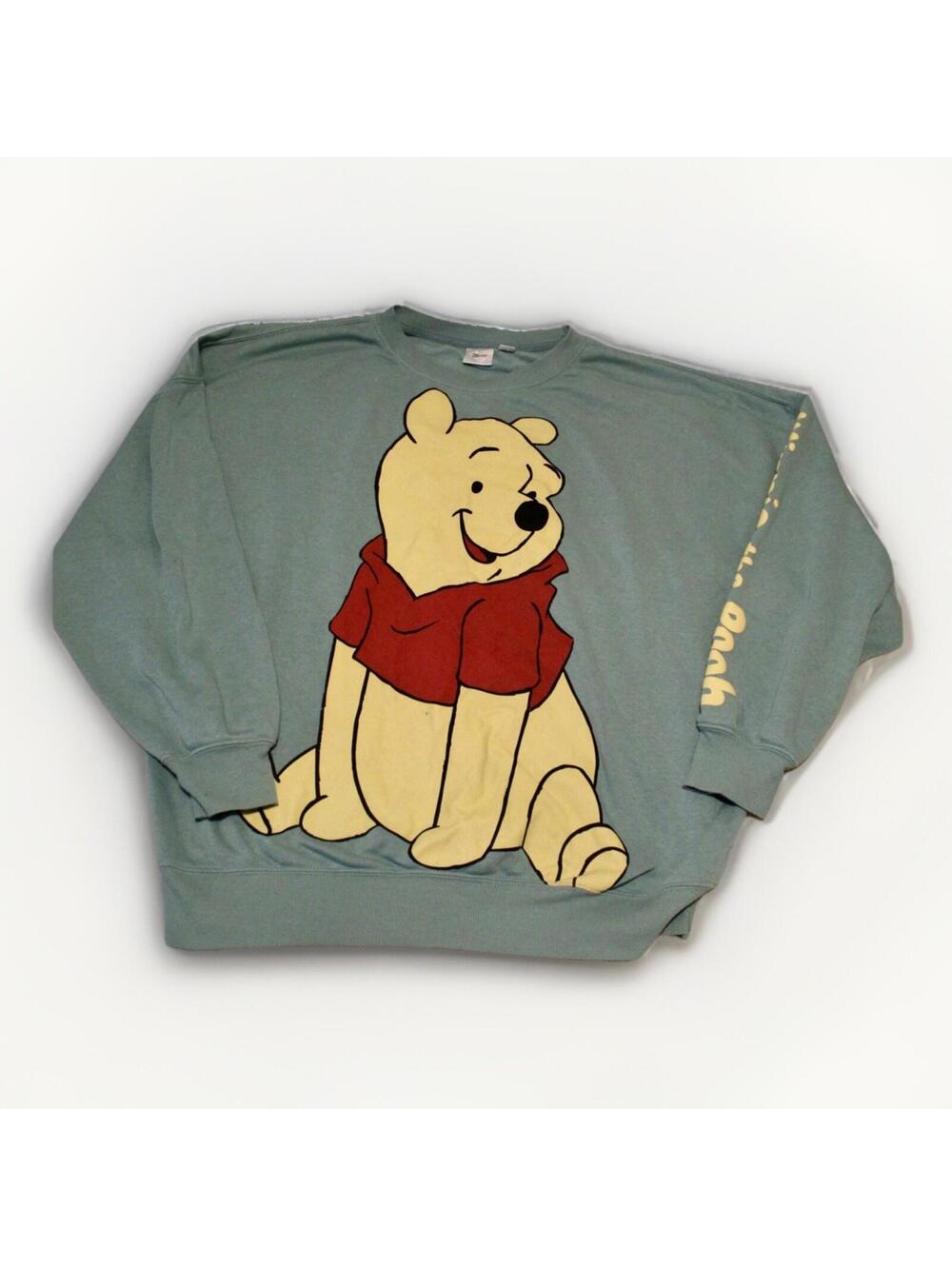 Disney Winnie the Pooh Sage Sweatshirt Crewneck Women's Medium